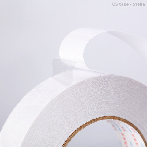 Nastro biadesivo in PET trasparente resistente per il confezionamento